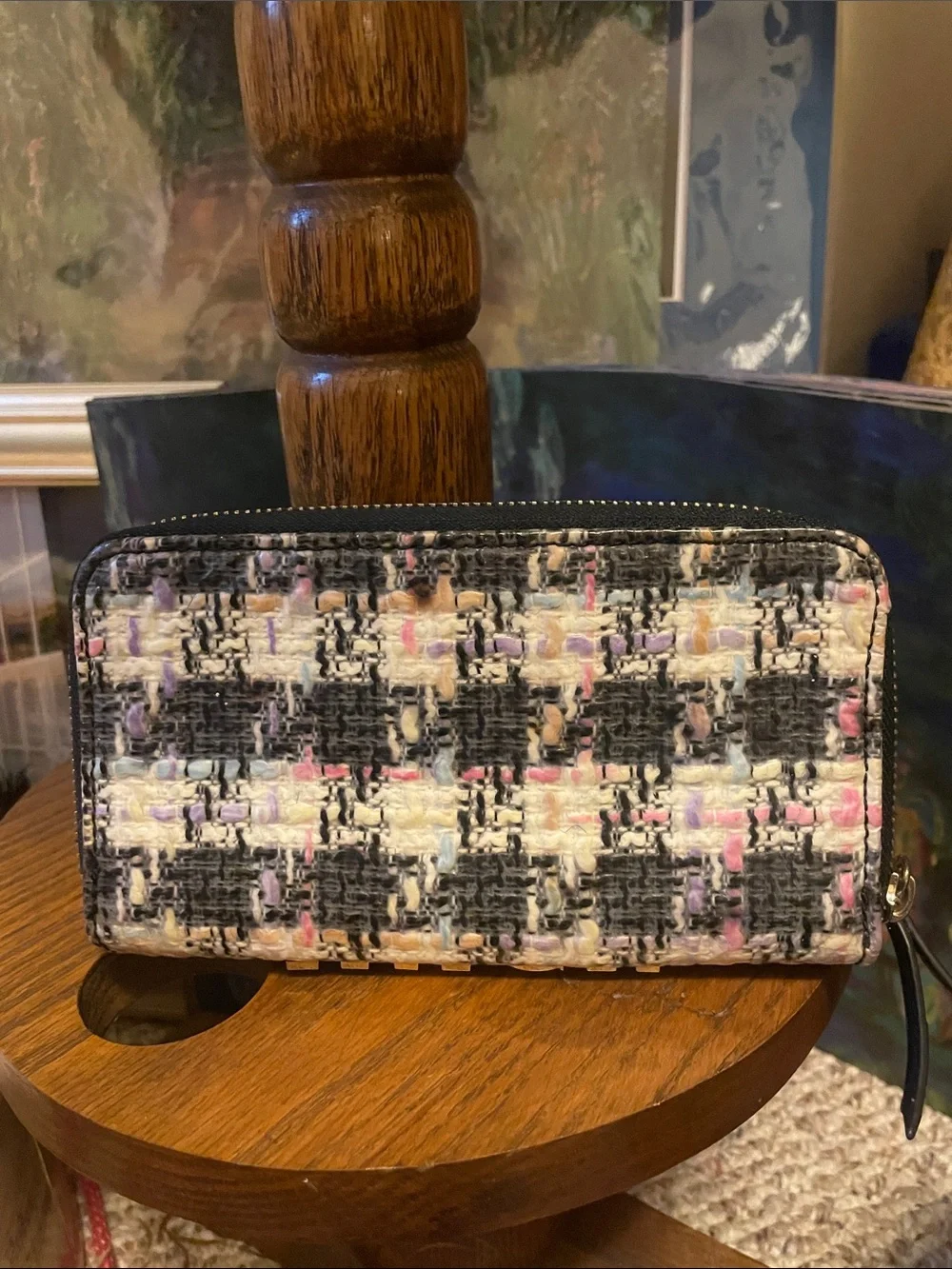Juicy Couture Tweed design Wallet/Clutch
